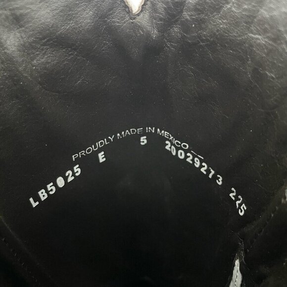 Lane MEGAN MORONEY Smokeshow Womens Cowboy Boots 5 White Western Cowgirl Tall - Picture 12 of 14